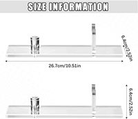 Présentoir de gros en acrylique pour couteaux à lame fixe, support de collection de bureau pour Dirk, Balisong, Switchblade, Buck 110, Kabar
