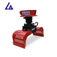 Échantillon disponible : Grappin de démolition hydraulique compact, rotatif et de tri pour la triage des débris de maçonnerie