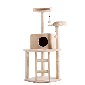 De lujo de Sisal cubierto Multi-nivel Condo estable gatito actividad arañazos Torre juego gato árbol - Product Image 2
