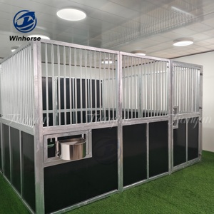 Panel Kandang Kuda Prefabrikasi Modern Modular Buatan Khusus dengan Rangka Galvanis Celup Panas untuk Fasilitas Berkuda - Product Image 3