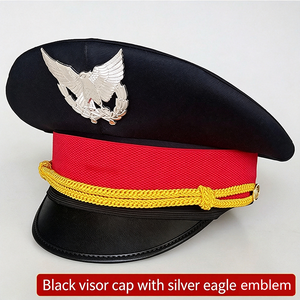 Cappello da Pilota Aviatore con Visiera Larga e Visiera Interna, Formale, per Uso Quotidiano all'Aperto, in Tessuto Traspirante, Unisex - Product Image 6