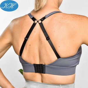 Soutien-gorge d'<span class=keywords><strong>allaitement</strong></span> en nylon et spandex personnalisé pour femmes, vêtements de <span class=keywords><strong>sport</strong></span>, soutien-gorge de <span class=keywords><strong>sport</strong></span> de maternité, soutien-gorge d'<span class=keywords><strong>allaitement</strong></span> noir - Product Image 4