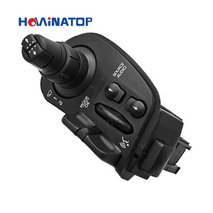 HOWINATOP <span class=keywords><strong>Interruptor</strong></span> Combinado de Limpiaparabrisas y Columna de Dirección 8201590631 7701068113 para Radio de Coche RENAULT CLIO III MODUS <span class=keywords><strong>KANGOO</strong></span> - Product Image 1
