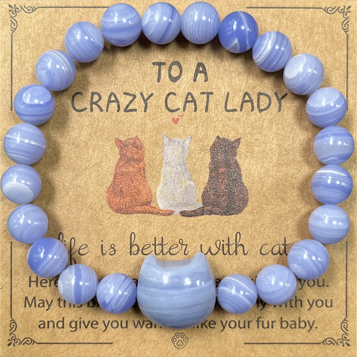 Blue agate