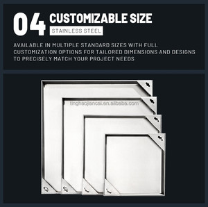 マンホールカバー10トン荷重定格ステンレススチール透明カスタムブランドオプション付き - Product Image 6