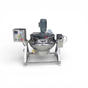 Chaudière de cuisson en acier inoxydable à double enveloppe de 500 L - Product Image 1