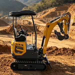 Mini-excavatrice la plus vendue, 1,6 tonne, Euro <span class=keywords><strong>5</strong></span>, CE EPA, pour travaux de terrassement, diesel, petite pelle multifonctionnelle sur chenilles, micro-pelleuse à vendre - Product Image 1