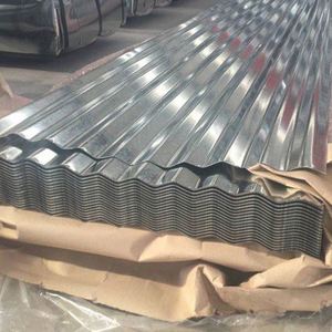 แผ่นเหล็กชุบสังกะสีรูปคลื่นแผ่นหลังคาแผ่นเหล็กลูกฟูก - Product Image 2