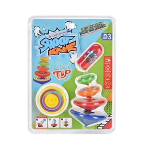 Children Funny Play Puzzle Education School Desktop Game Toys Shoot Toys Cool Spinning Top Toys For Kids
