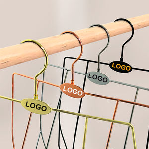 Logo personalizzato per <span class=keywords><strong>bambini</strong></span> abiti da bagno in metallo a forma di corpo Lingerie Bikini costume da bagno appendiabiti in metallo rosa oro filo appendiabiti - Product Image 2