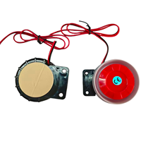 Ventes directes d'usine de AT5430DL225MM 54mm * 49mm Buzzer actif piézoélectrique 12V Alarmes Buzzers Sirènes