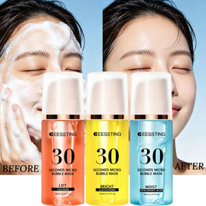 Mascarilla Facial Exfoliante, Iluminadora e Hidratante de Limpieza Profunda, Minimiza los Poros, Mascarilla de Microburbujas de 30 Segundos, Venta al Por Mayor - Product Image 2