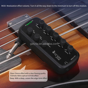Unidad de Efectos para Guitarra Eléctrica, Amplificador de Oído Inalámbrico Profesional y Conveniente para Guitarra - Product Image 2