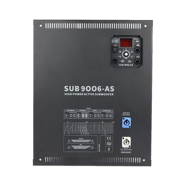 SUB 9006-AS 1800W Dual-Channel DSP Plate Amp Module Class D with Network Control for Subwoofer