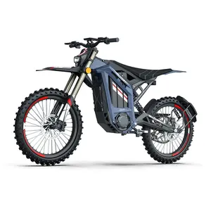 全悬挂60v 5000瓦高速电机Ebike 17英寸胖轮胎越野电动自行车