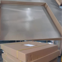 Núcleo de Ventilación HVAC de Aluminio con Recubrimiento en Polvo Personalizado, Utilizado en Centros de Datos y Centros de Computación de Inteligencia Artificial