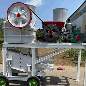 Electric Motor Small Jaw Crusher <b>Machine</b> for <b>Mining</b> Quarry Stone Crushing Equipment - Product Image 6
