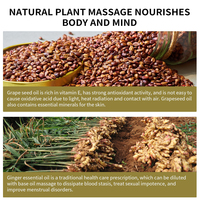 Huile essentielle de gingembre 100% pure de qualité supérieure Ingrédient de parfum naturel pour stimuler la croissance des cheveux et soulager les douleurs musculaires 1KG/Gallon