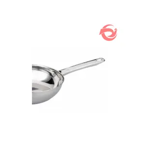 2024 New arrivals thép không gỉ Chảo Cookware Set Hot Bán silicon xử lý thủy tinh chịu nhiệt nắp đồ nấu nướng