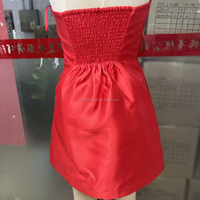 Robe Mini Strapless en Satin 3D Personnalisée pour Femmes Robes de Soirée Cocktail