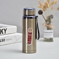 Gourde isotherme en acier inoxydable 316, bouteille thermos pour eau, thé, café, flacons sous vide pour les voyages, les bureaux, le camping, les cadeaux