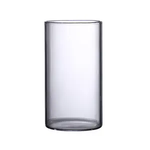 Vasi cilindrici in vetro centrotavola decorativi per la casa o il matrimonio