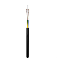 Cable de fibra óptica de caída Fibra óptica Cable de fibra óptica de confiabilidad única aérea de 48 núcleos GYFTY