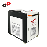 Mesin Pembersih Laser Serat CW Portabel Hanwei Head 1000W 1500W 2000W