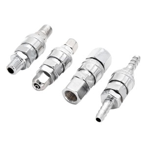 ข้อต่อเร็วเฮงชวง ชุบโครเมียม สำหรับต่อสายลมแบบตัวผู้และตัวเมีย - Product Image 1