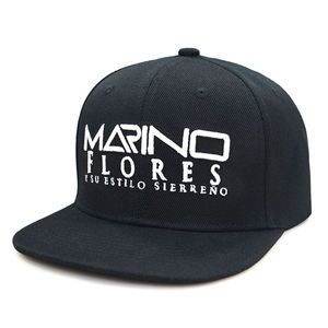 Gorra de Béisbol Plana Estructurada con Visera Plana, 6 Paneles, Oxford Dobby, Cierre a Presión, Bordado Personalizado, Venta al Por Mayor - Product Image 1
