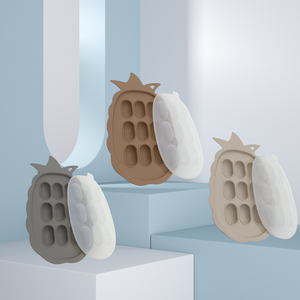 Bac <span class=keywords><strong>à</strong></span> glaçons en silicone pour aliments complémentaires pour bébé, bac <span class=keywords><strong>à</strong></span> sucettes, bac <span class=keywords><strong>à</strong></span> lait maternel pour préparation maison - Product Image 4