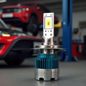 Phare LED ZCQR DECO H11 M0389 12-24V 6500K en alliage d'aluminium, installation facile, éclairage avant de voiture - Product Image 3