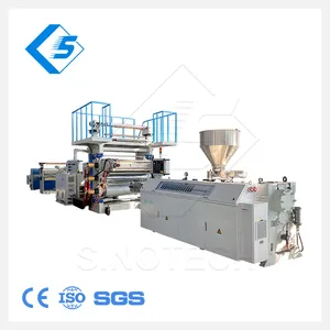 High efficient Plastic PVC Compounding Simulated Marble Sheet Artificial Marble Sheet Extrusion Line