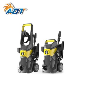 เครื่องฉีดน้ำแรงดันสูง ADT รุ่นอัพเกรด พร้อมด้ามจับอะลูมิเนียมแบบยืดหดได้ 140 บาร์ สำหรับล้างรถและบ้าน ใช้ไฟฟ้า - Product Image 1