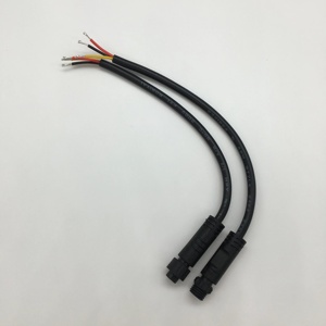 โรงงานผลิต OEM/ODM ขายส่งปลั๊กไฟกันน้ำแบบกำหนดเอง M12 2/3/4/5/6/7/8 ขา พร้อมชุดสายไฟ - Product Image 1