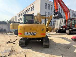 New Arrival SY75CPro Excavator,0.3CBM <b>Bucket</b>,Comfortable ROPS Cab,Fuel‑Saving Compact Digger For Urban Construction Landscaping. - Product Image 2