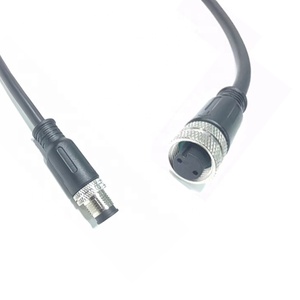 تجميعة كابلات مقاومة للماء بموصل M12 مخصص للاستخدامات الصناعية والطاقة الجديدة - Product Image 3