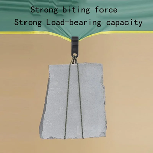 ที่หนีบผ้าใบกันน้ำแบบยึดสำหรับงานหนักพร้อมชุดสายบันจี้บันจี้จัมตัวยึดผ้าใบกันน้ำปลาฉลามผูกลงสำหรับคาราวานแคมป์ปิ้งหลังคา - Product Image 3