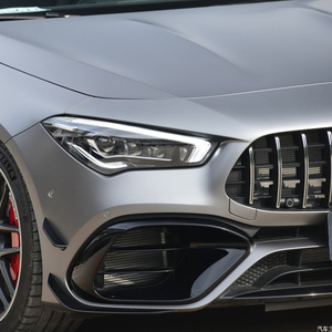 Mercedes-Benz CLA45 AMG C118 2020+ Front Bumper Air Vent Kit Piano Black Four-Piece Set Aerodynamic Modification - Product Image 3