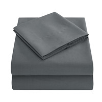 Parure de lit 6 pièces en tissu de bambou tissé imprimé moderne en polyester, taille King, 300 fils, couleur personnalisée, pour usage général, vente en gros