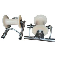 OEM Personnalisable Type Droit Câble d'alimentation Bloc de masse Communication Payer Roue linéaire en nylon avec roue en aluminium