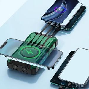 Cargador Portátil Plegable con Panel Solar M-Queen OEM ODM de 20000 mAh, Resistente al Agua, para Teléfono Móvil y Portátil - Product Image 4