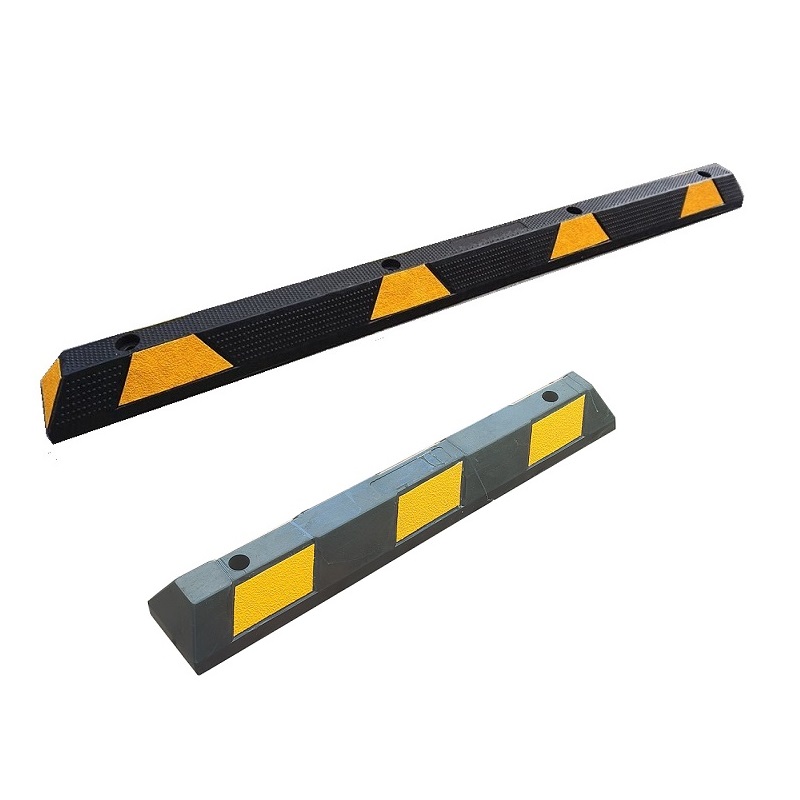 Weight 14kgs heavy duty rubber tire stopper tope llanta parkplatz radstopp