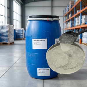 SLES 70% AES de qualité industrielle pour liquide de <span class=keywords><strong>lavage</strong></span> automobile et nettoyant pour sols, tensioactif en vrac, vente en gros, fût de 170 kg - Product Image 1