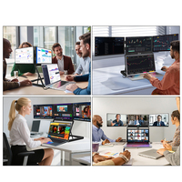 Moniteur d'entreprise B2B/OEM/Vente en gros/Distribution/Logo personnalisé, nouveau moniteur LCD IPS à triple écran, 15,6 pouces, 1080P, 16:9, 60Hz, C