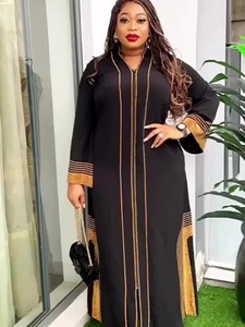 Aberto Abaya Dubai Kaftan Muçulmano <span class=keywords><strong>Cardigan</strong></span> Abayas Vestidos para Mulheres 2023 Casual Kimono Robe Femme Caftan Turco Islâmico Roupas - Product Image 3