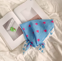 Katoenen bandana, zweet absorberend, ademend, machinewasbaar, opvouwbaar, herbruikbaar, geschikt voor buiten sport, werk, zonbescherming, OEM ODM beschikbaar