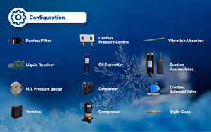 Thiết Bị Làm Lạnh Thương Hiệu Đơn Vị Làm Lạnh Tủ Đông Ngưng Tụ Đơn Vị Ngưng Tụ Đơn Vị Cho Lạnh Phòng Lưu Trữ - Product Image 6