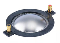 Jmy Bobina de Voz para Altavoz Tweeter de Alta Calidad, Plata, 74.5MM, 8 Pulgadas, Diafragma de Titanio, 100-300W Audio