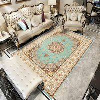 Protect Indoor Floor Hygiene Carpet Anti Slip Turkey Carpets Luxury Customized Design Stain Resistant Anti-Bacteria Carpet Rug